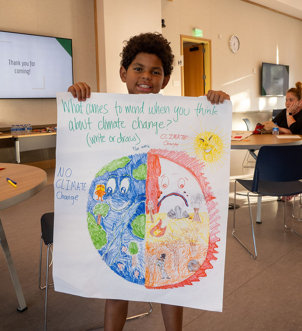 One group's vision of the earth and how it's affected by climate change.