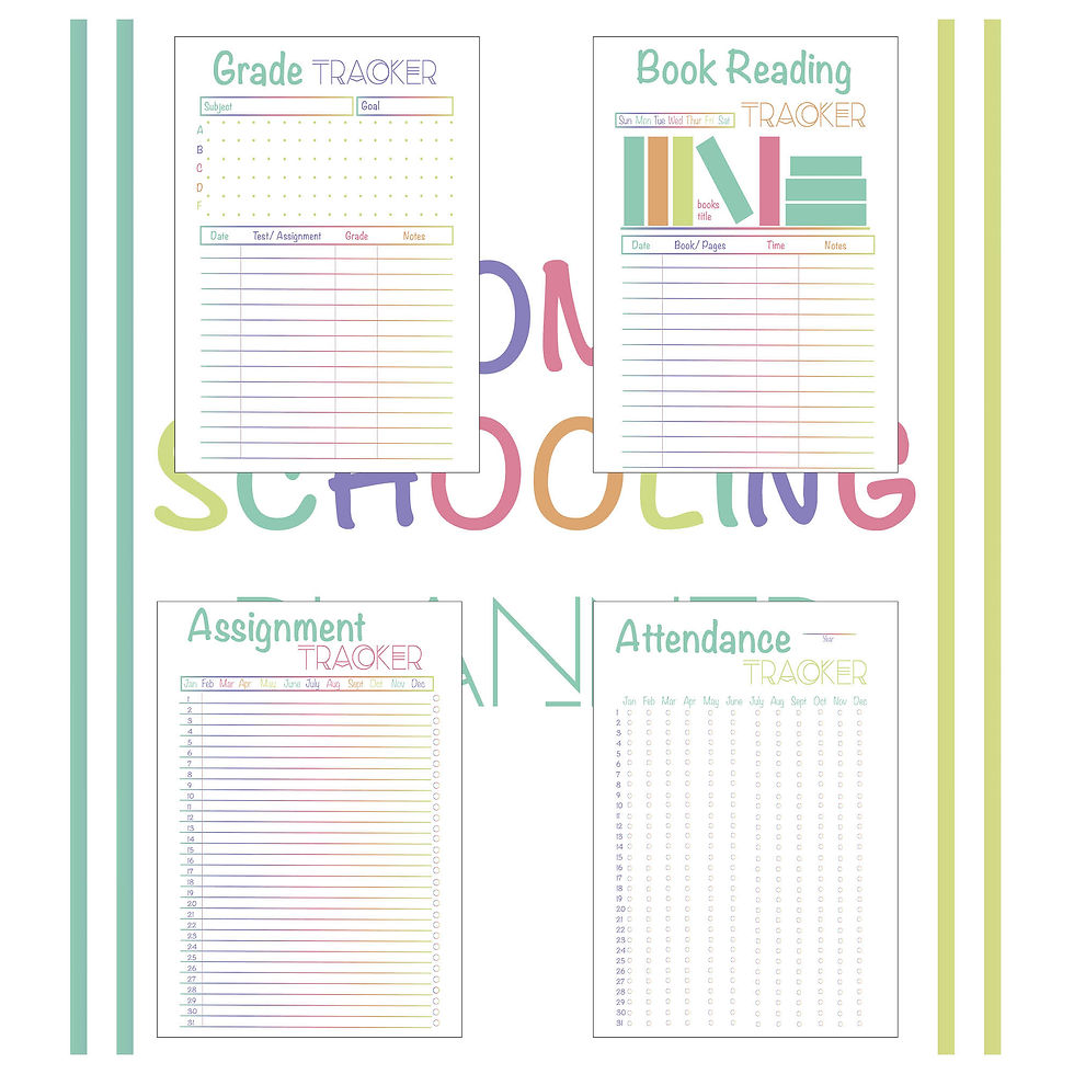 Thumbnail: Homeschool Planner A5 | Getting Started kit | Monthly, Weekly, Today