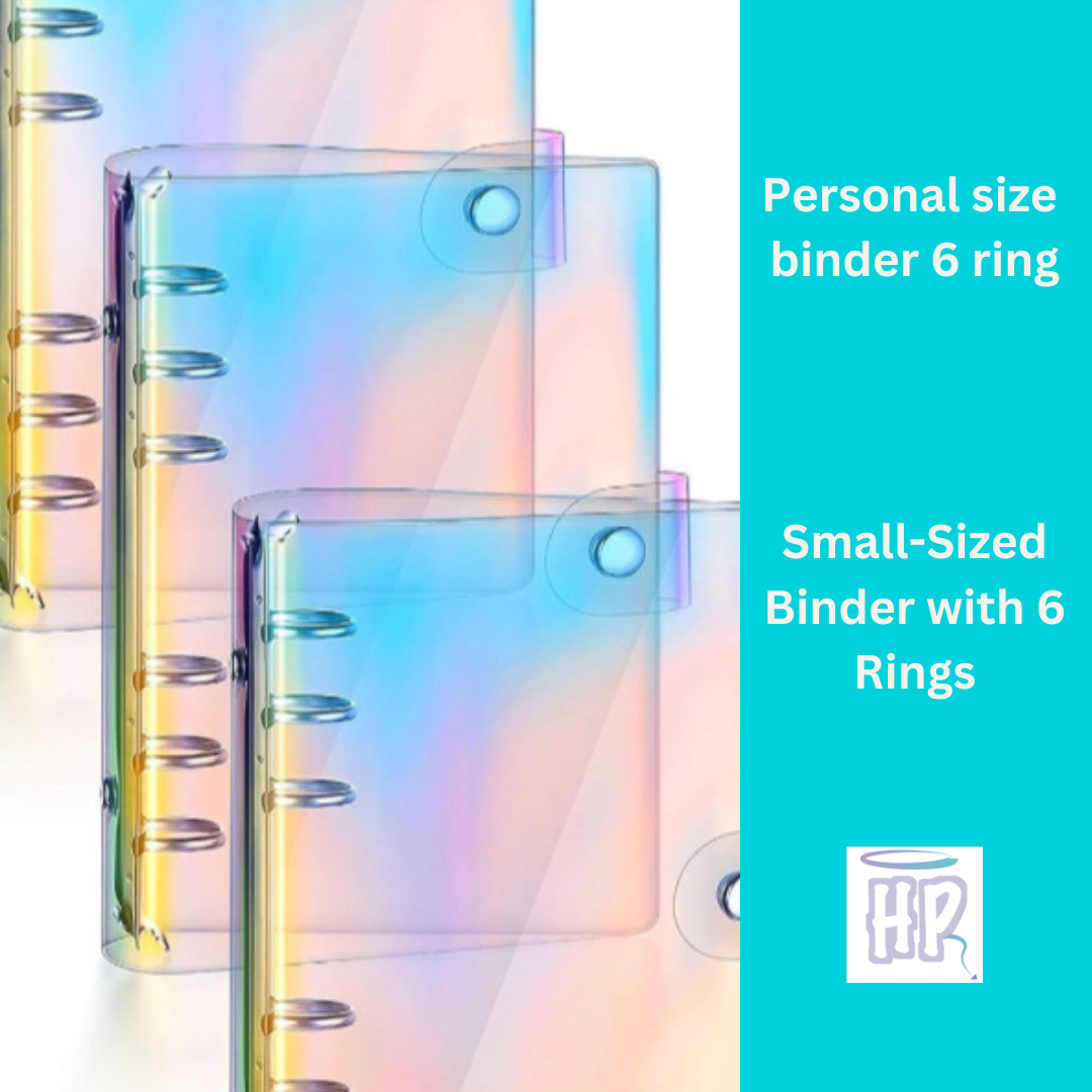 Person size binders | Small sized binder with 6 rings 