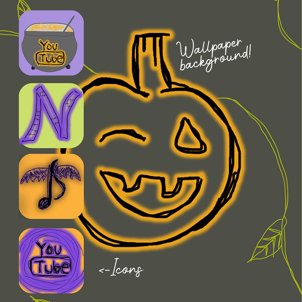 Sketchy Halloween Icons | IOS Icons
