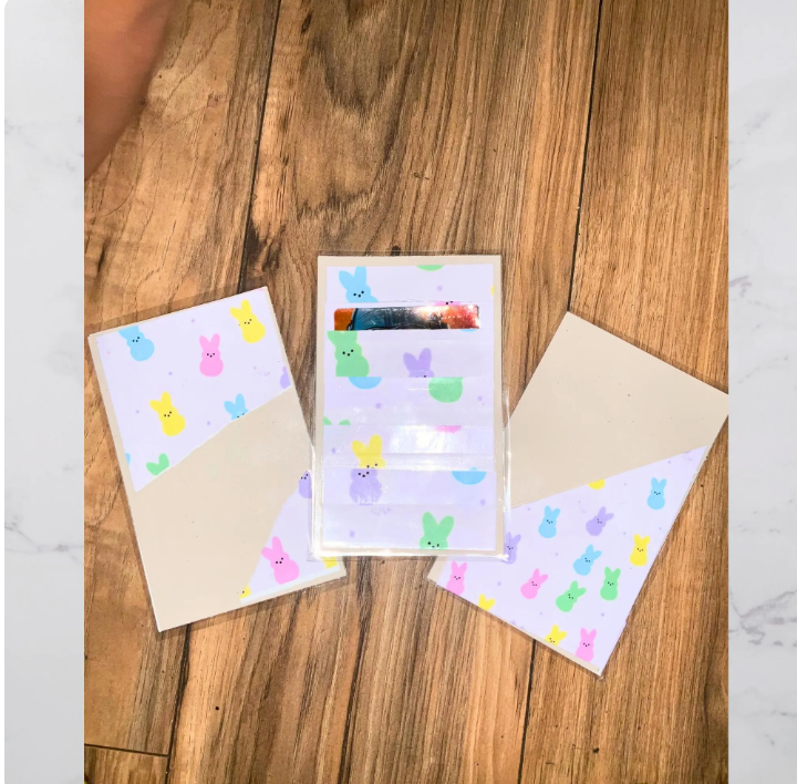 Thumbnail: A6 Planner Set — Binder Card Holder, Pocket & Cover — Cute A6 Inserts — Cash Env