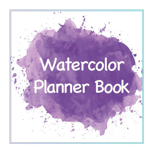 Thumbnail: Printable Planner Watercolor Theme A5, Financial Planner, Weekly Planner, Today