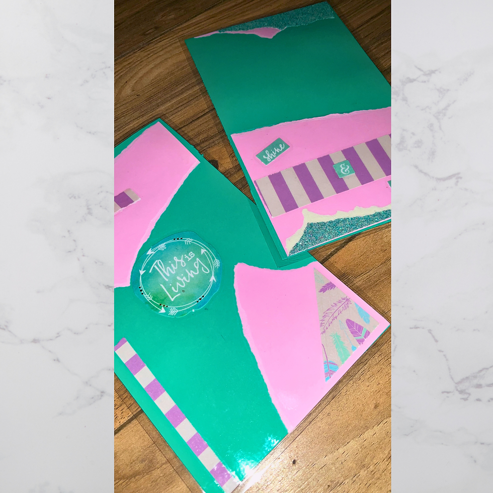 Thumbnail: A6 Planner Set — Binder Card Holder, Pocket & Cover — Cute A6 Inserts — Cash Env