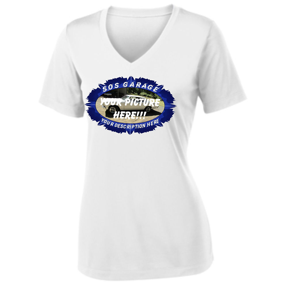 Thumbnail: "Jagged Blue" - Women's Poly