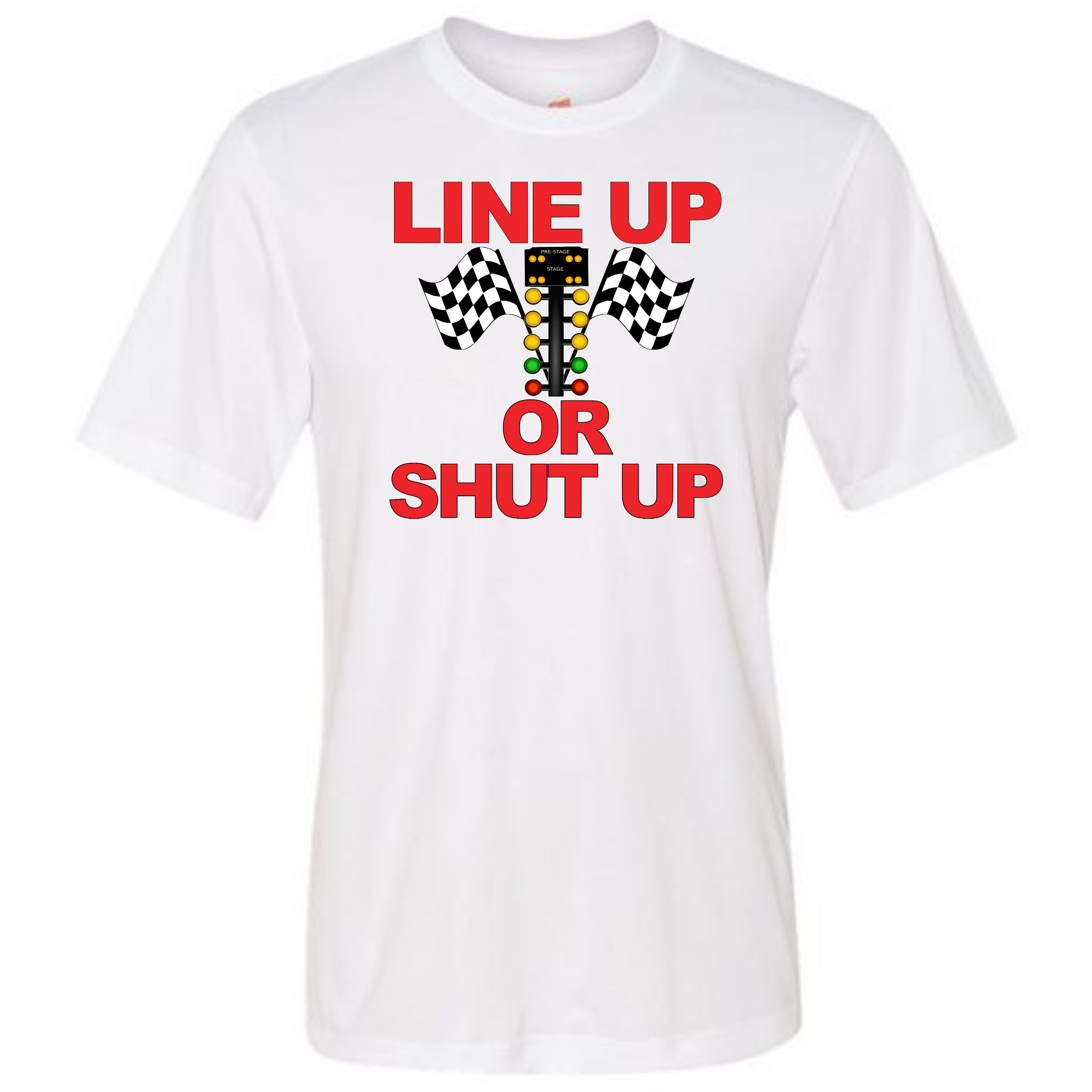 "Line Up - Version 2" - Men's Poly