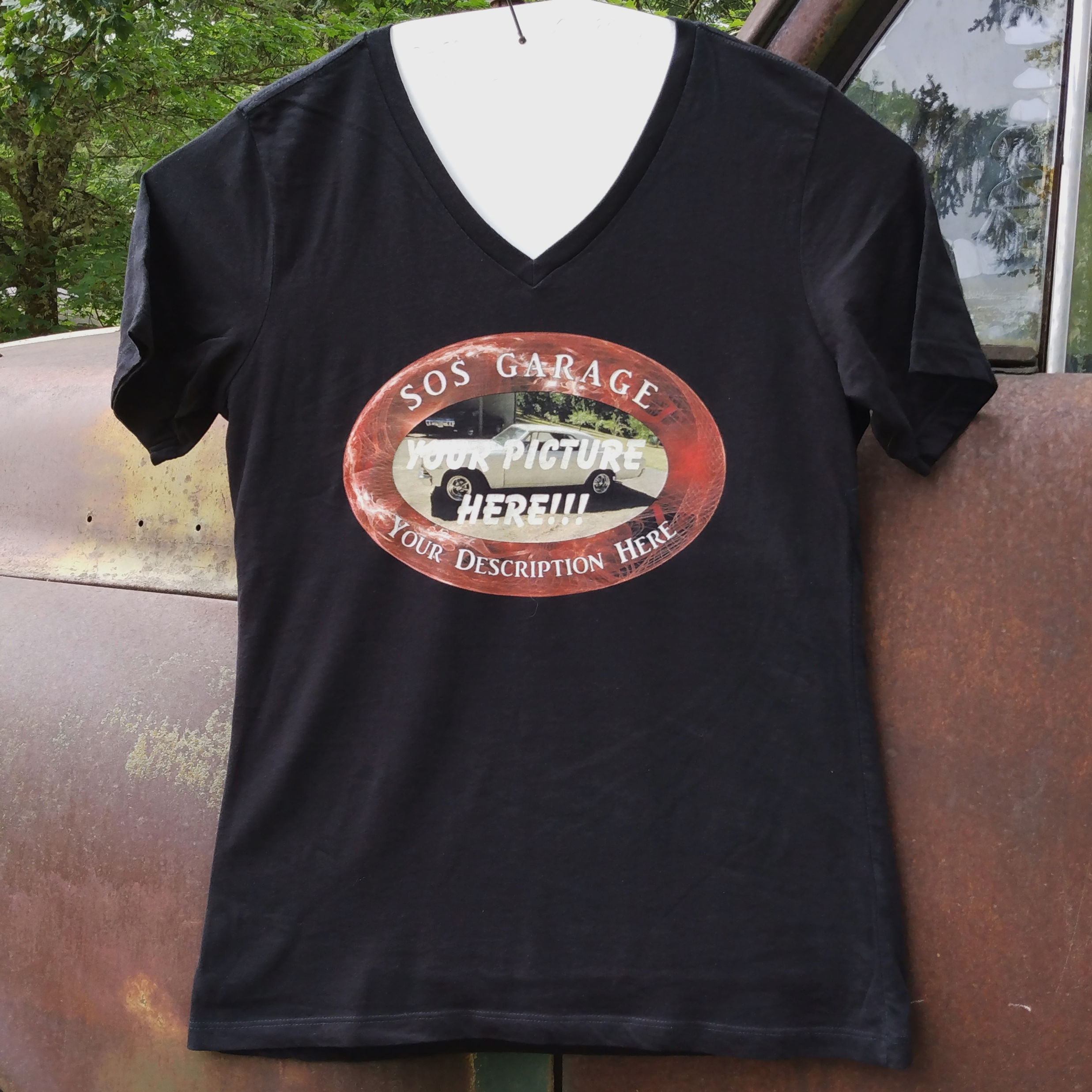 "Red Vortex" - Women's Cotton