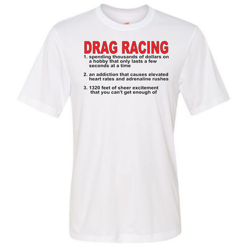 "Drag Racing Explained" Men's Poly Mysite