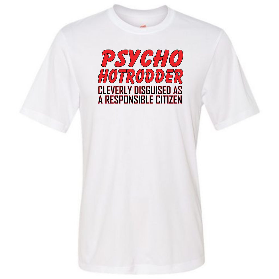 "Psycho Hotrodder" - Men's Poly