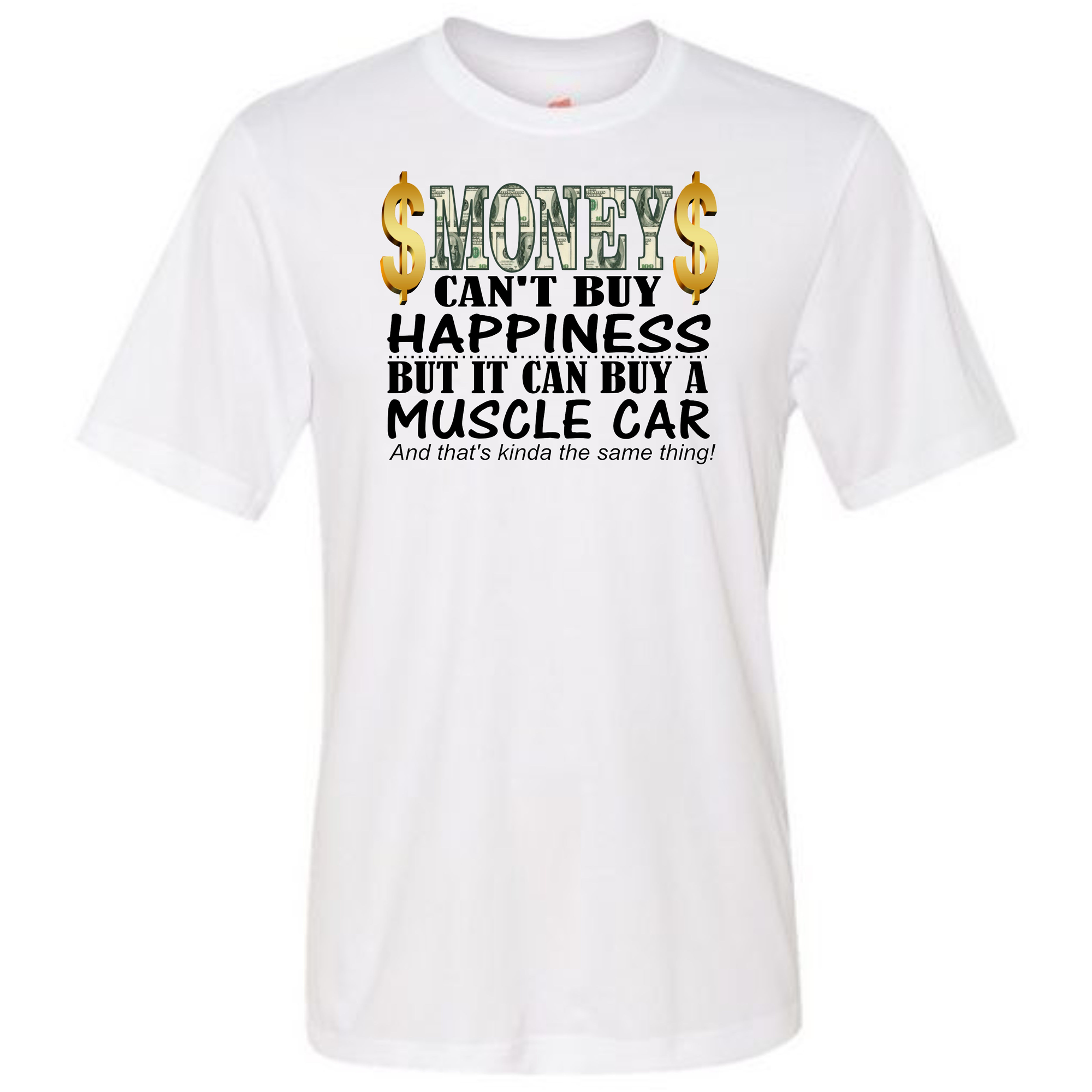 "Money Can't Buy - Muscle Car" - Men's Poly