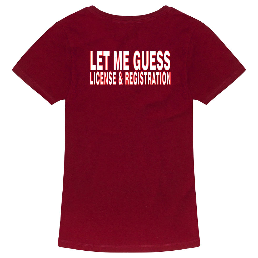 Thumbnail: "License and Registration" - Women's Cotton