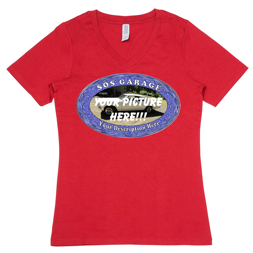 Thumbnail: "Blue Swirl" - Women's Cotton