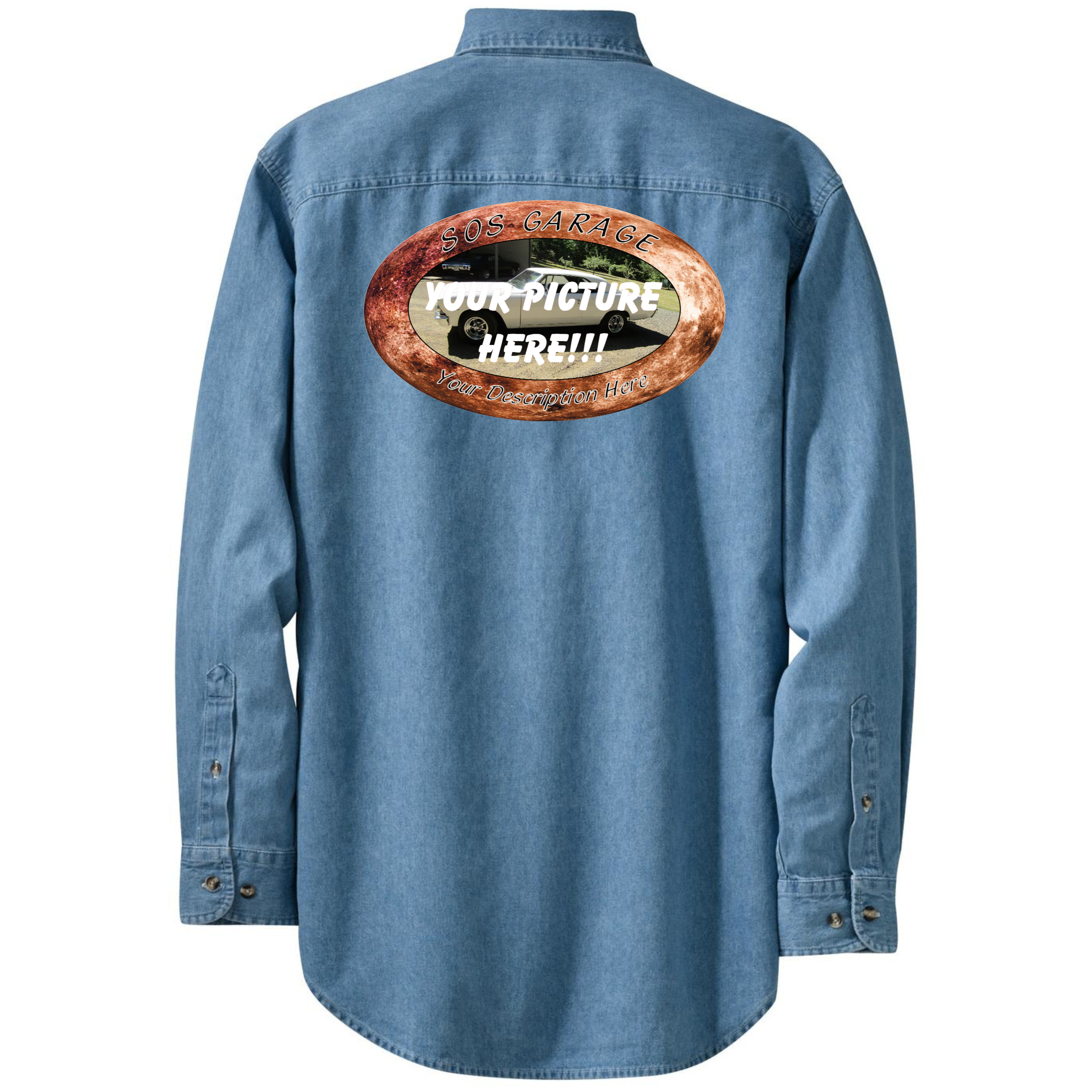 "The Red Planet" - Denim