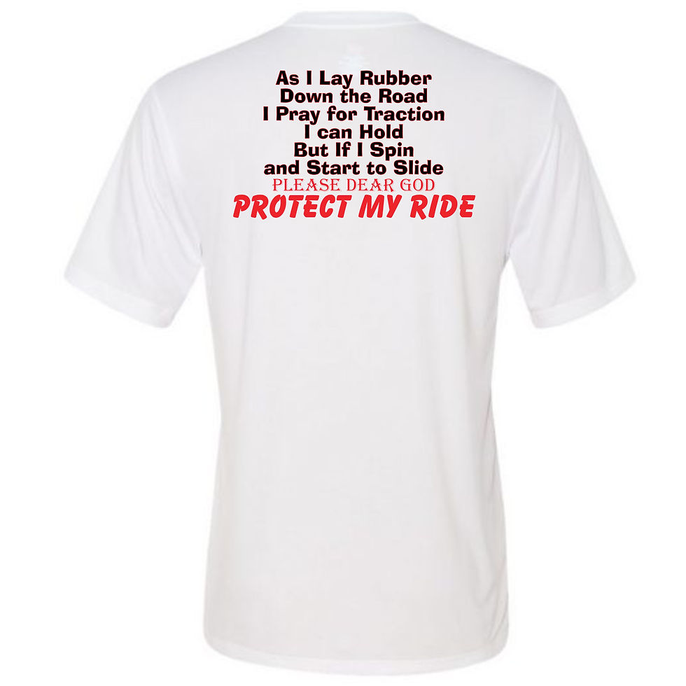 Thumbnail: "As I Lay Rubber" - Men's Poly