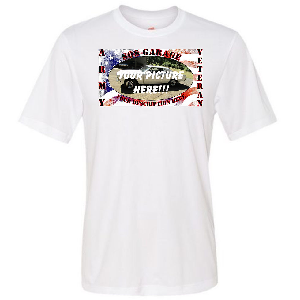 "Patriotic - Veterans" - Men's Poly (Army, Navy, USAF, USMC and USCG)
