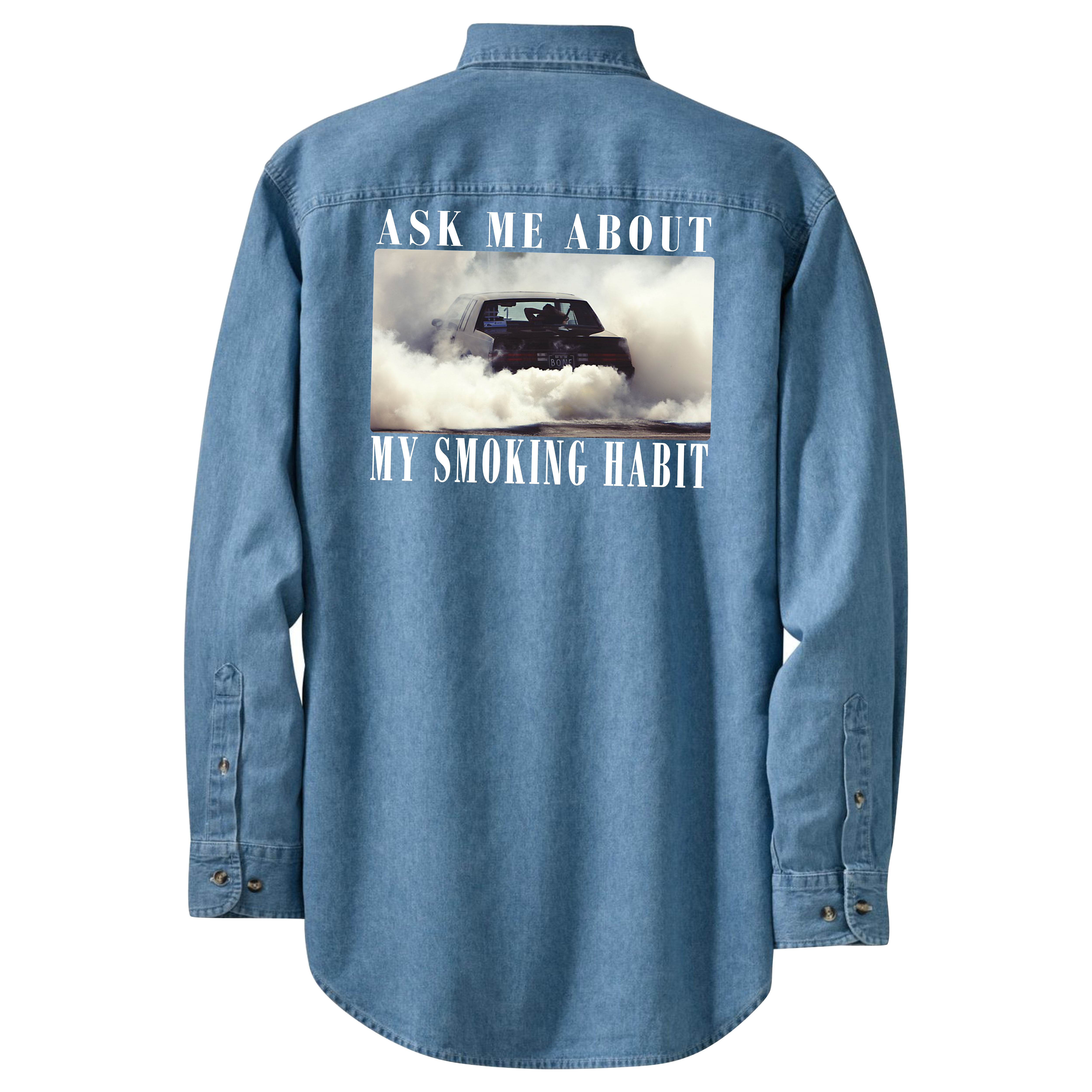 "Smoking Habit" - Denim