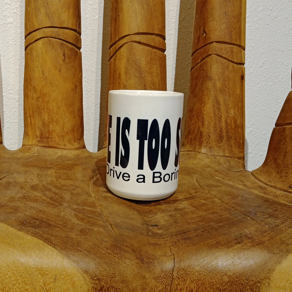 Thumbnail: Life's Too Short - Boring Mug