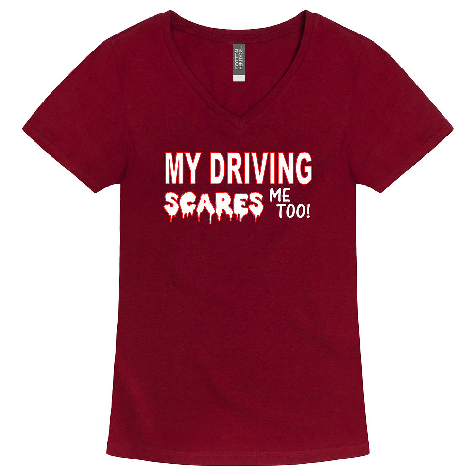 Thumbnail: "My Driving - Version 2" - Women's Cotton