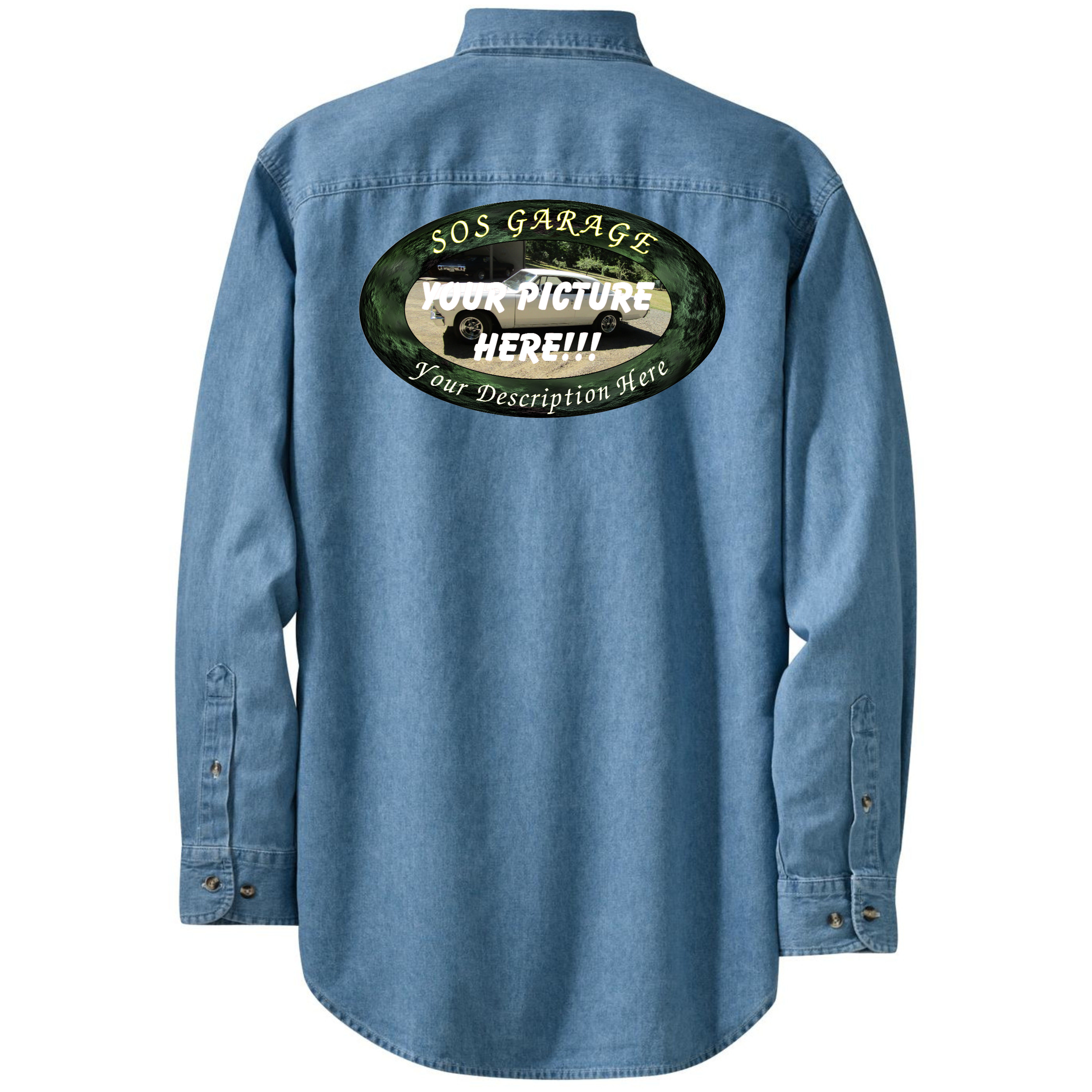 "Rain Forest" - Denim