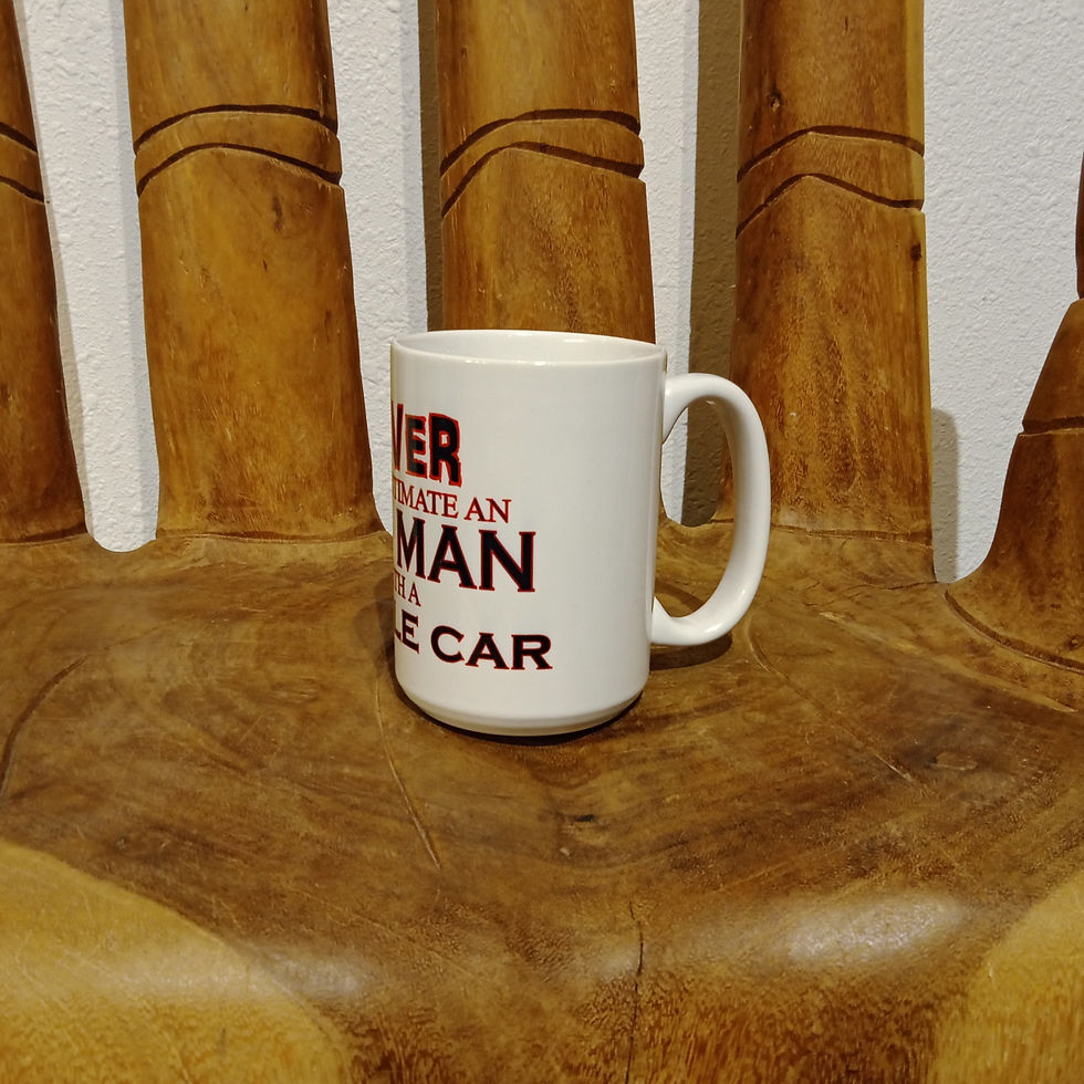 Thumbnail: Never Underestimate Mug (3 Variations AND Also Customizable!)