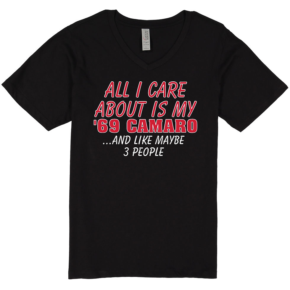 Thumbnail: "All I Care About" - Women's Cotton (CUSTOMIZABLE)