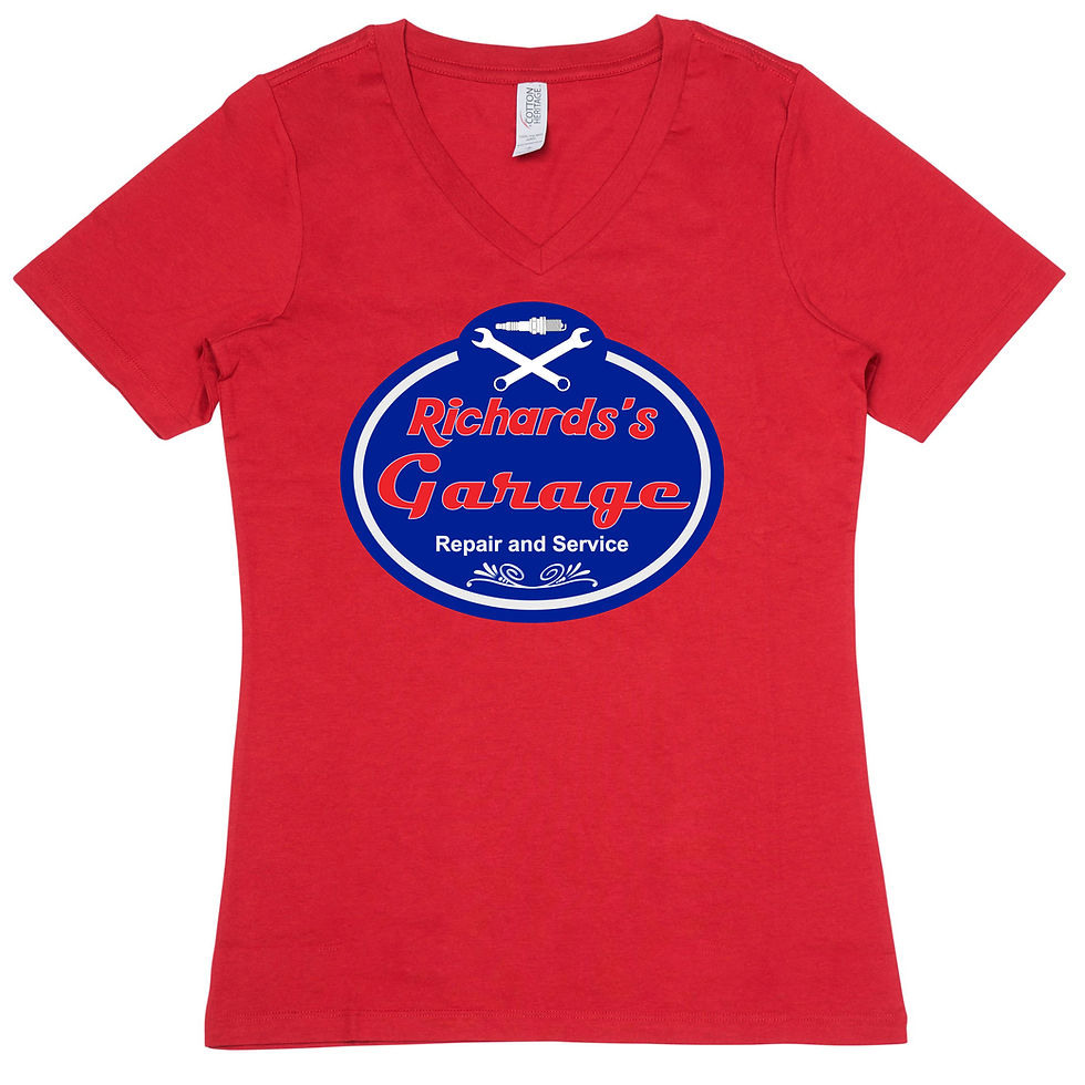 Thumbnail: "My Garage - Service" - Women's Cotton (CUSTOMIZABLE!)