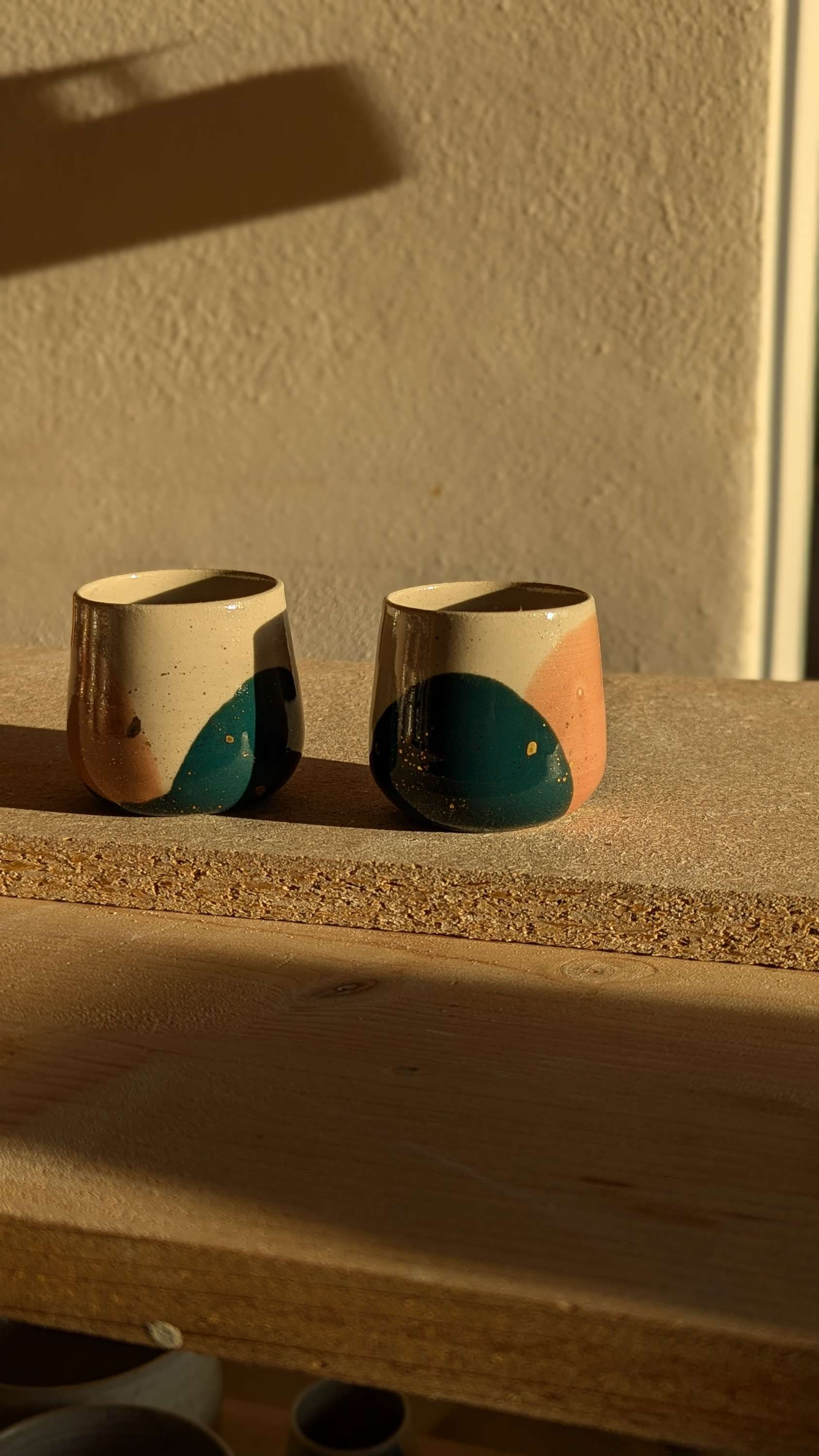 Espressobecher mit Gold