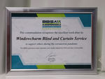 BBSA Commendation