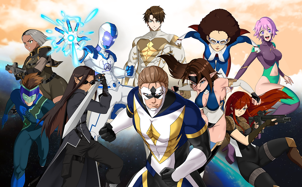 Venus Orion Comics Universe Collage (Website) - Without Logo.png