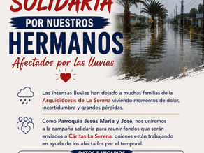 Gracias por su generosidad: nuestra comunidad reunió $5.325.333 para las familias afectadas en La Serena