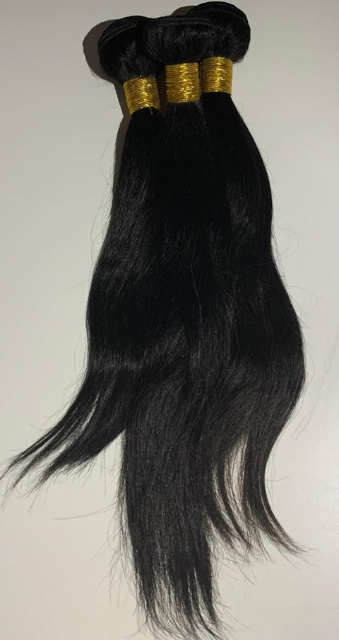 Straight Line Brazilian  Hairs  Bundle inch
