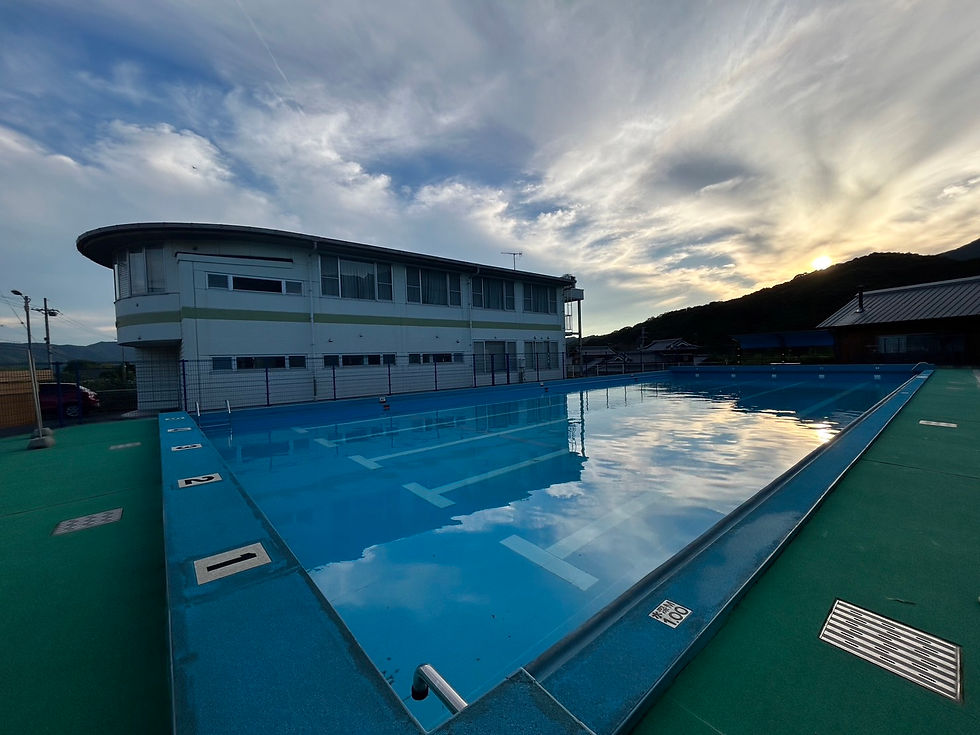 夕方の様子