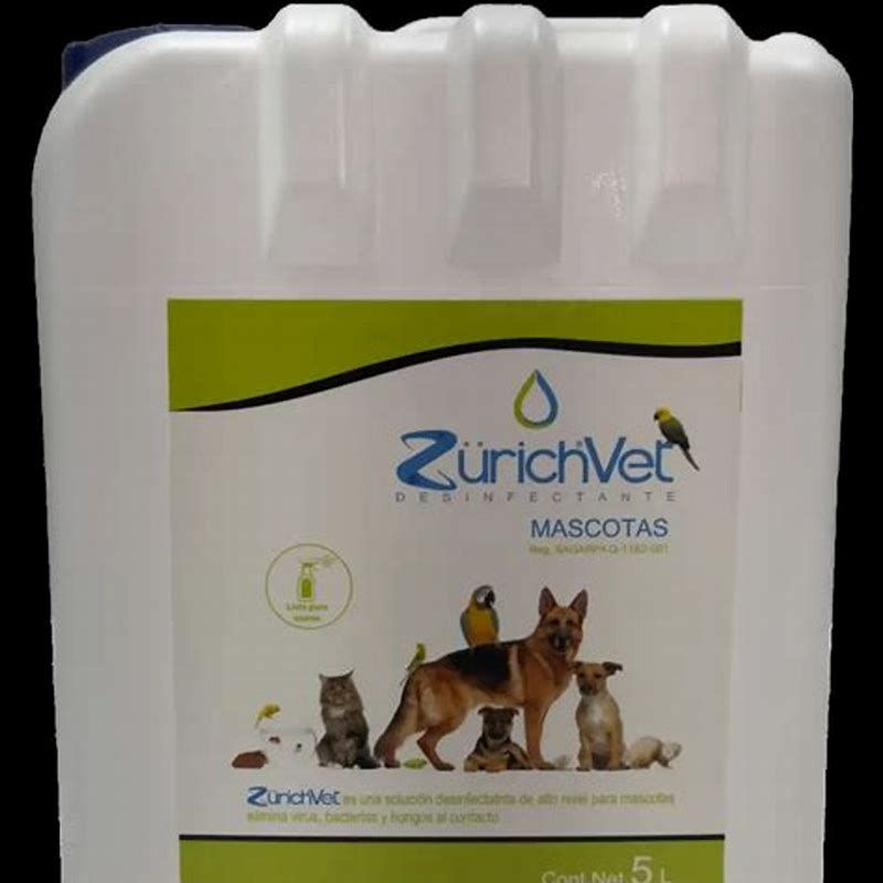 Zurichvet Mascotas Desinfectante  5 Lt
