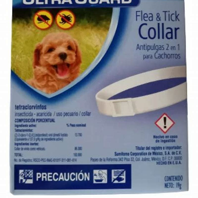 Collar anti pulgas para perro