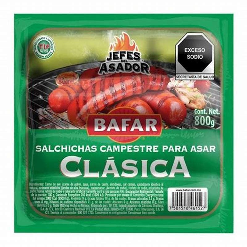 Salchicha Para asar 800gms