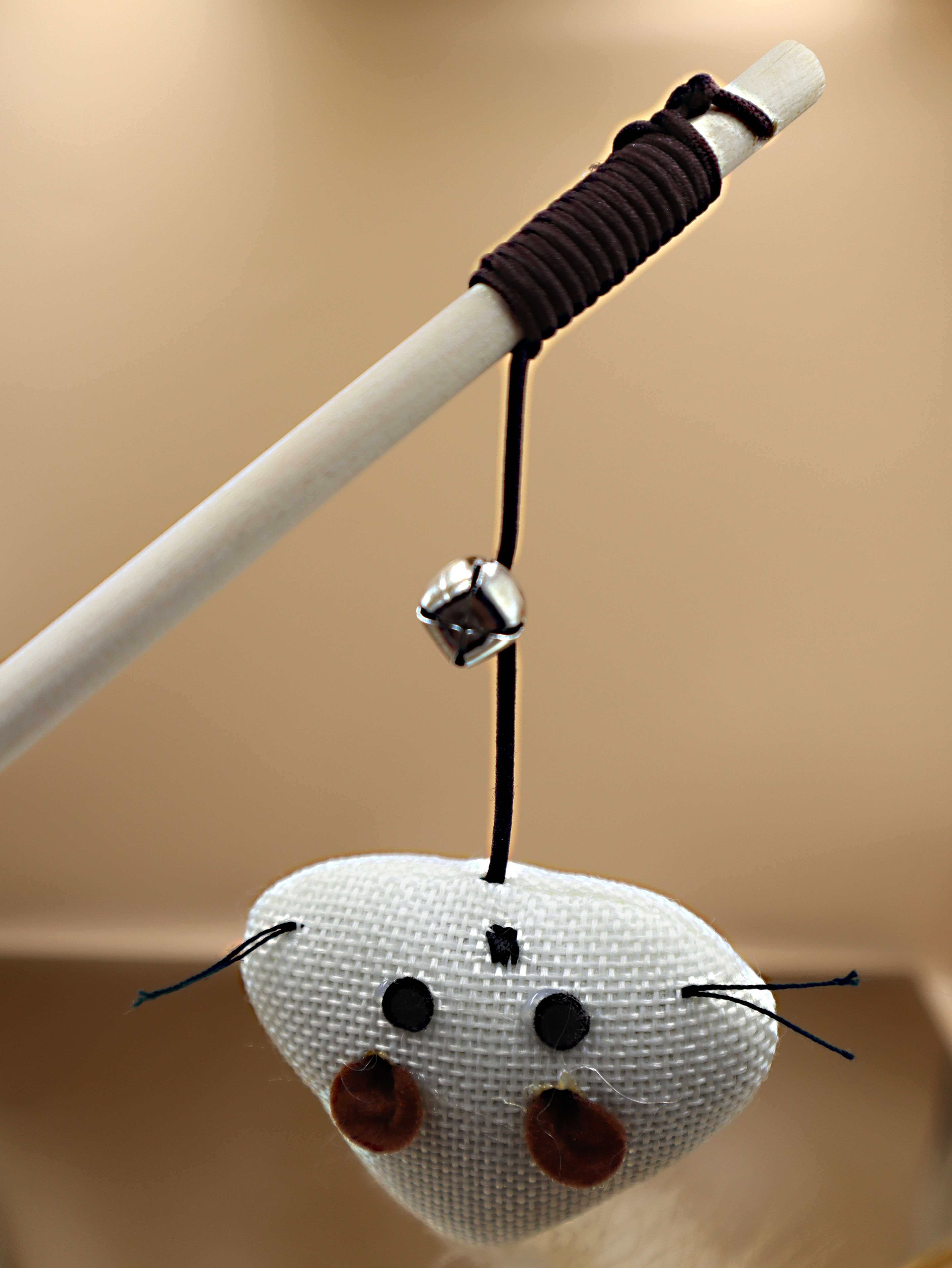 Caña de Pescar con Gatito y Pluma