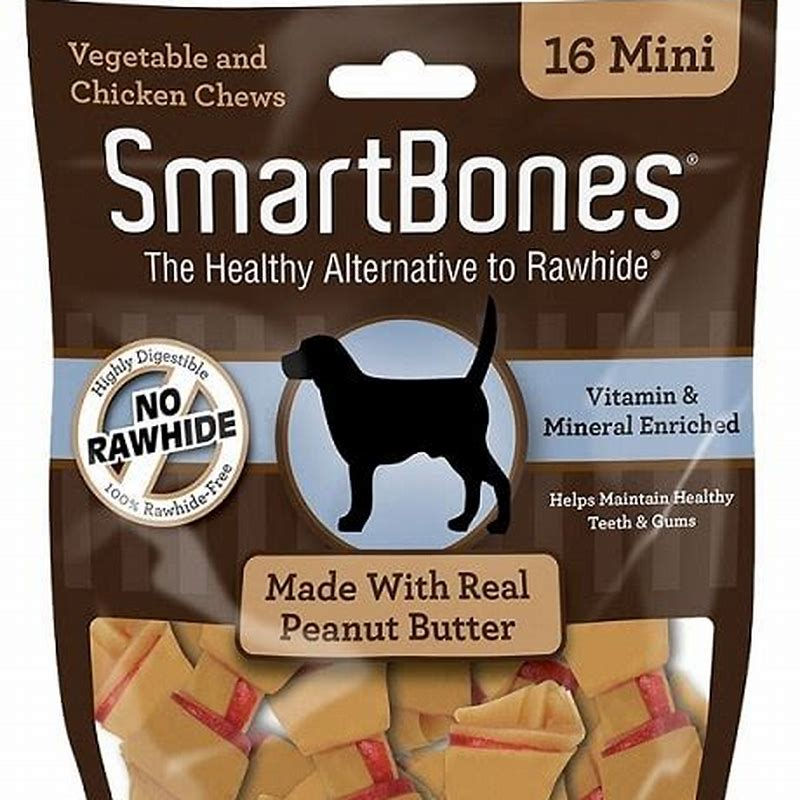 PET-610 SB bone Mantequilla de mani (huesos) 8pzas