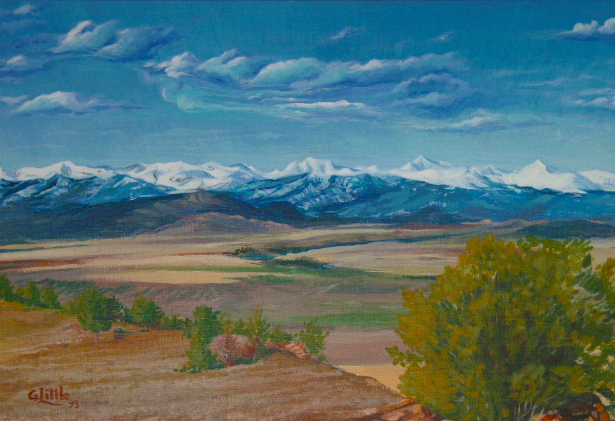 Westside Of Crazy Mountains Montana Scenic Notecard 6 125 X 4 5 Mysite