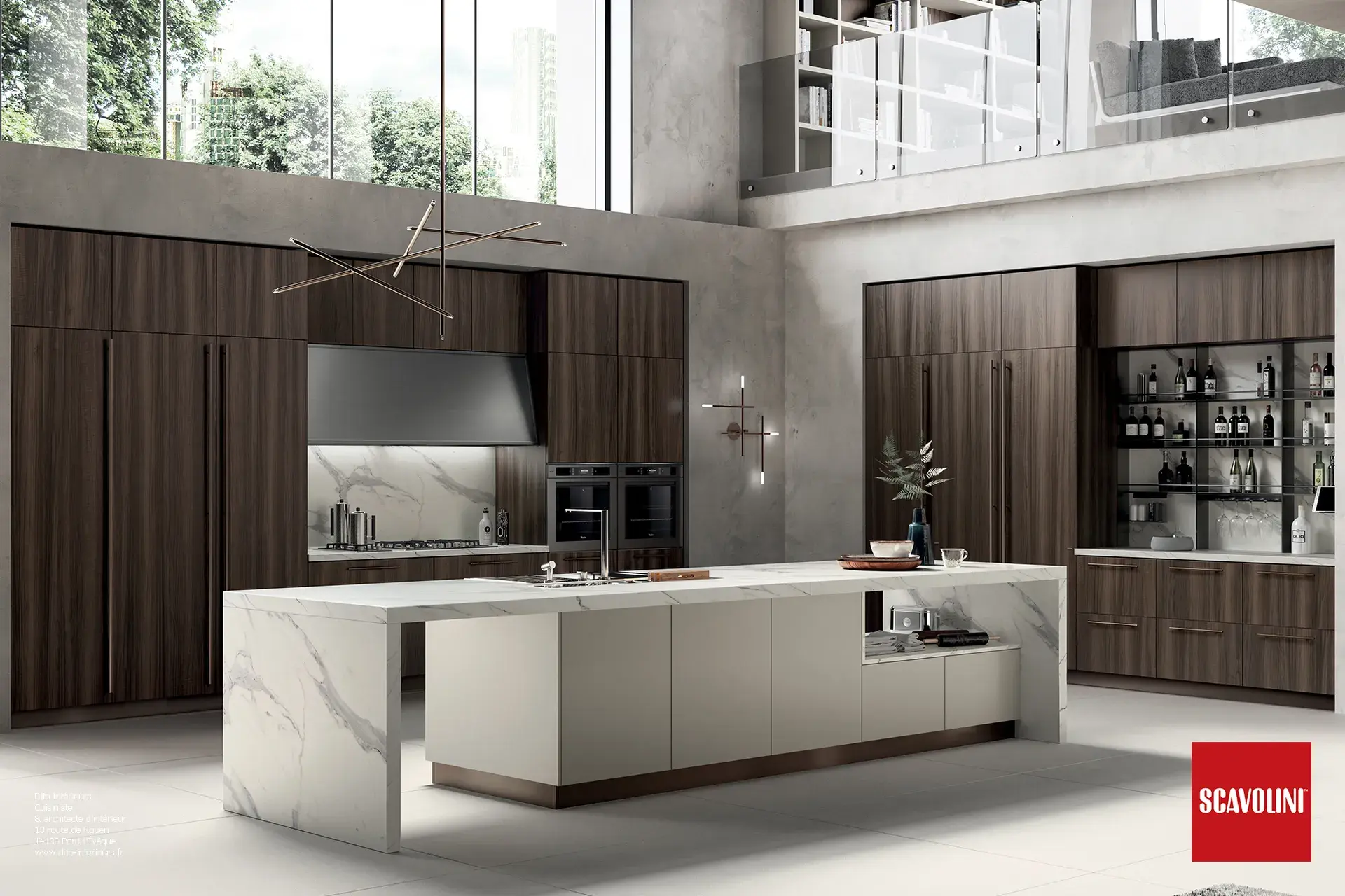 Cuisine haut de gamme Scavolini