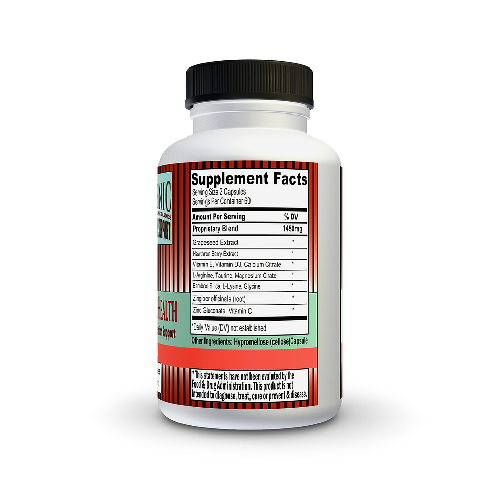 Thumbnail: Dr. Greenic Blood Pressure Support 1450Mg 60 Capsules Ingredients View