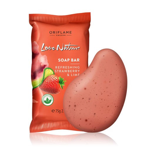 LN Jabón en Barra con Fresa y Lima Refrescante