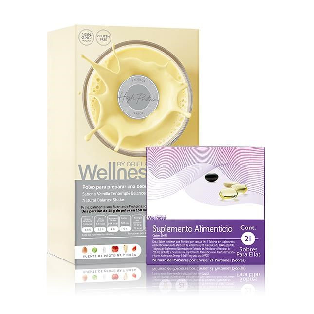 Wellness Pack Mujer + Malteada Vainilla
