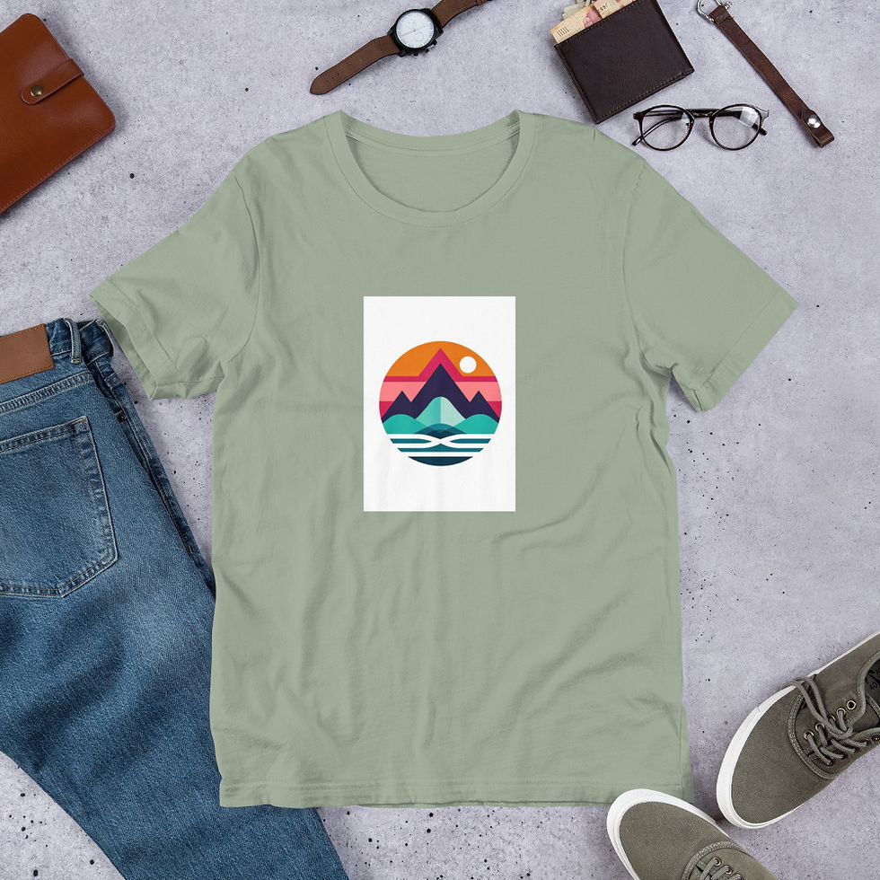 Thumbnail: Dynamic Dymentionz Unisex t-shirt