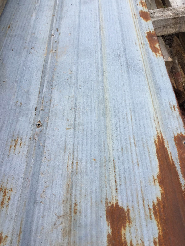 Reclaimed Roof Metal