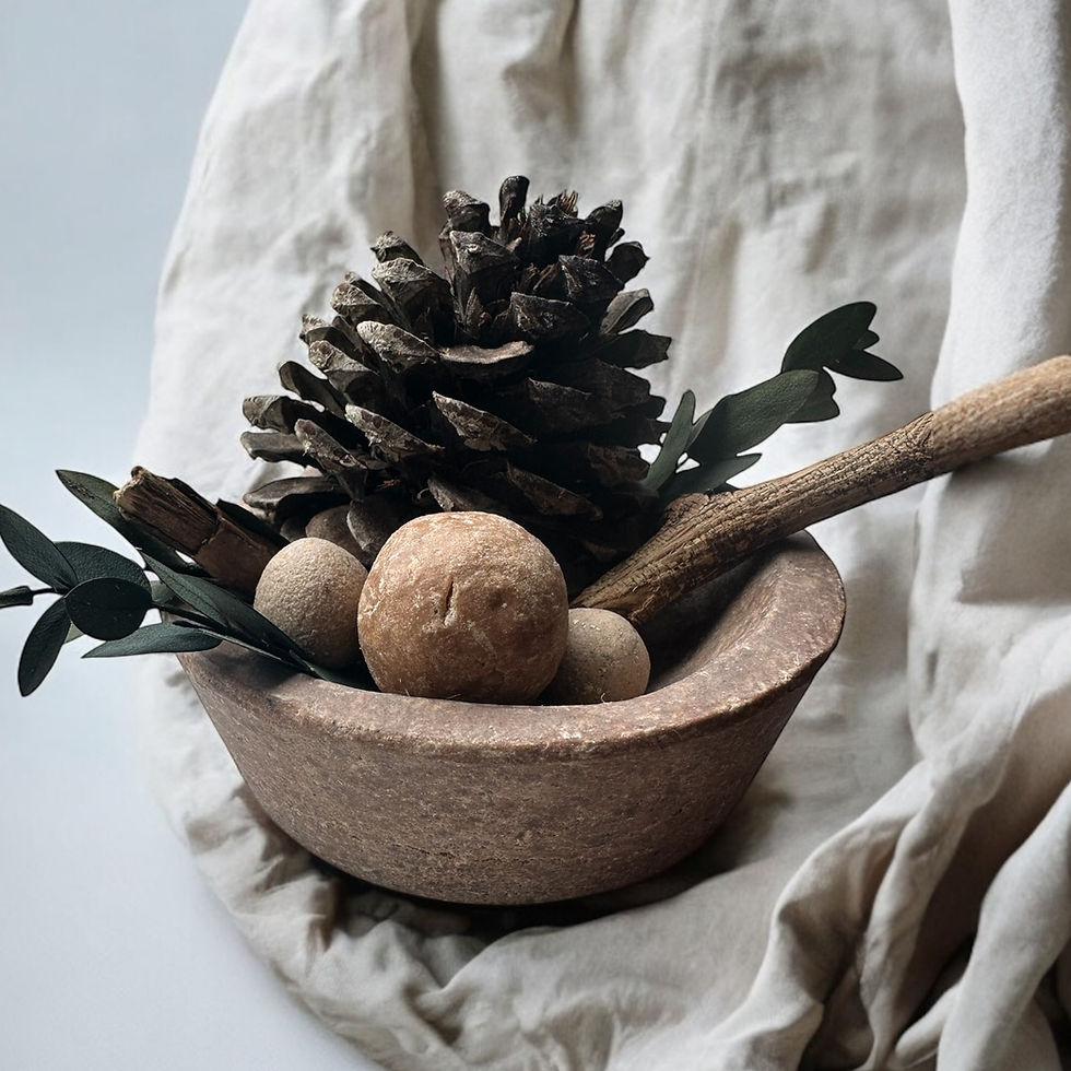 Thumbnail: Artisan Wood Clay Bowl
