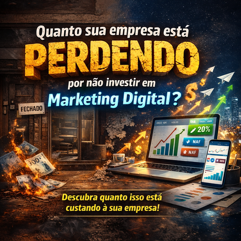 Quanto sua empresa está perdendo por não investir em marketing?