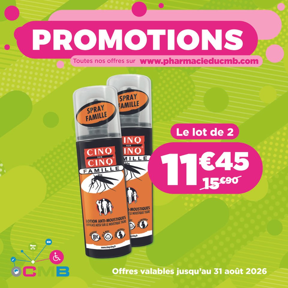 CINQ CINQ FAMILLE SPRAY 100MLX2