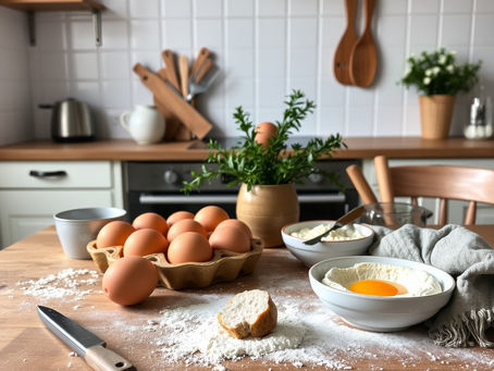 La pâtisserie à la maison...