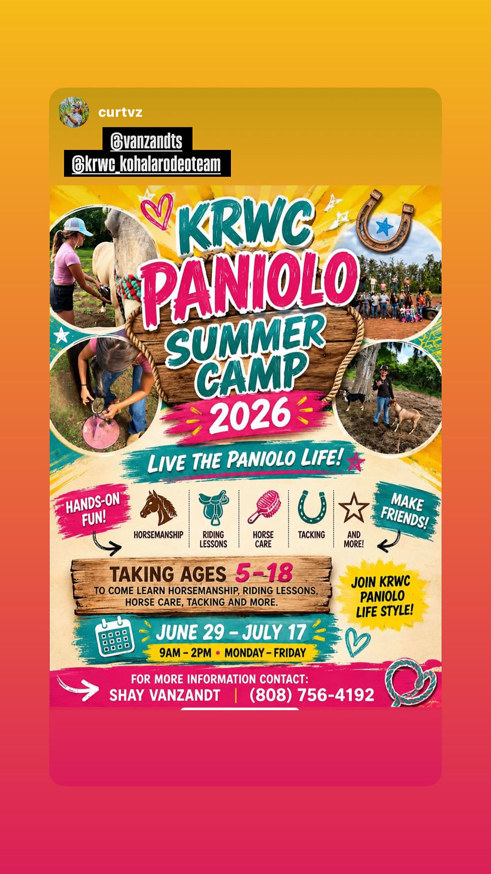 Live the Paniolo Life!