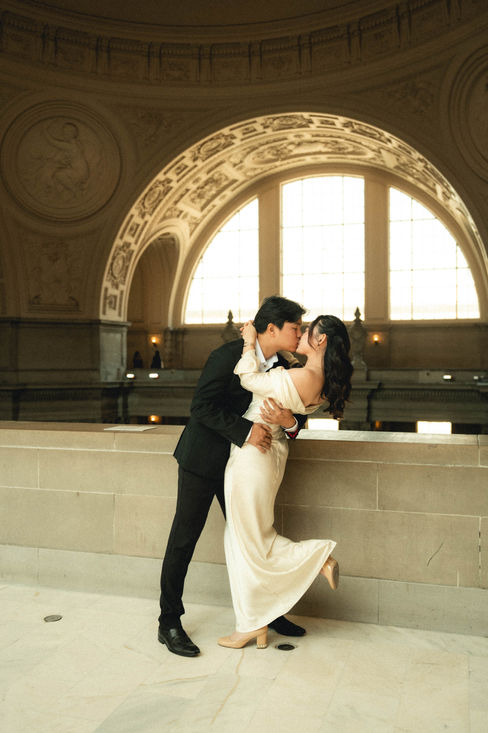 San Francisco City Hall Engagement Photos