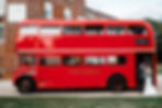 Big red bus | Wedding in surrey | Castle Wedding